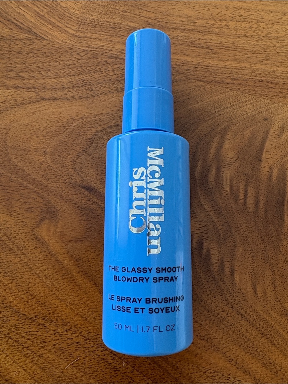 Chris McMillan Glassy Smooth Blowdry Spray 1.7 oz Heat Protectant Prep Spray NEW